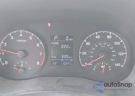 2020 Hyundai Accent Se из США, поврежденный, VIN 3KPC24A66LE114291